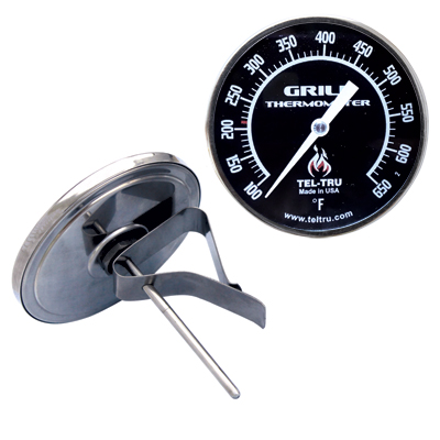 Tel Tru Thermometer & BBQ Temperature Gauge